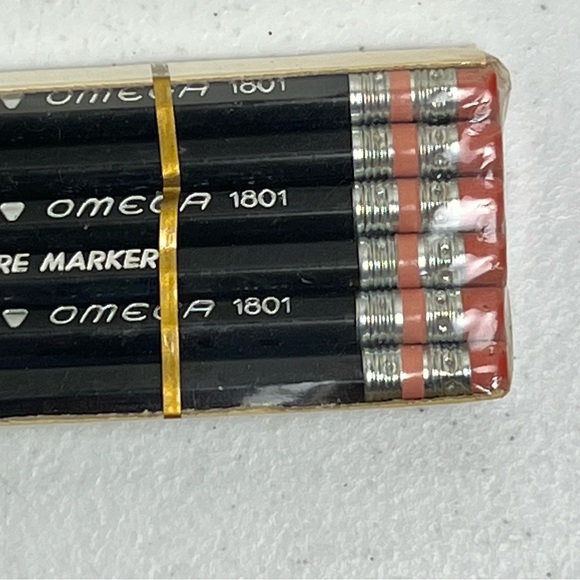 12 VTG Omega 1801 Carmine Red LDS Scripture Markers Try Rex Richard Best Pencils - Picture 6 of 7